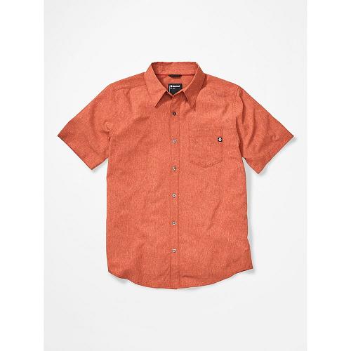 Marmot Aerobora Shirts For Mens Yellow SCO239765